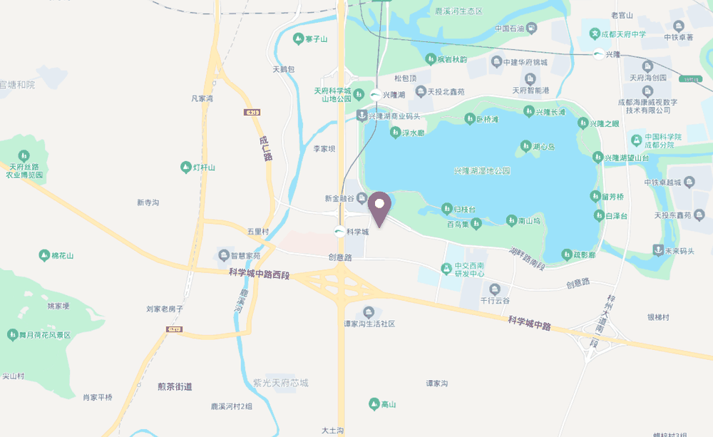 天府蜂巢直播基地位置地图